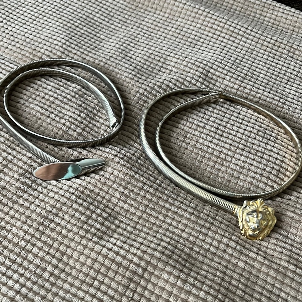 Vintage stretch belts